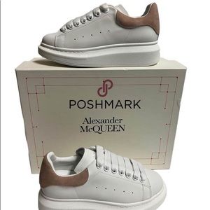 Alexander McQueen Platform Pink White Sneaker 35